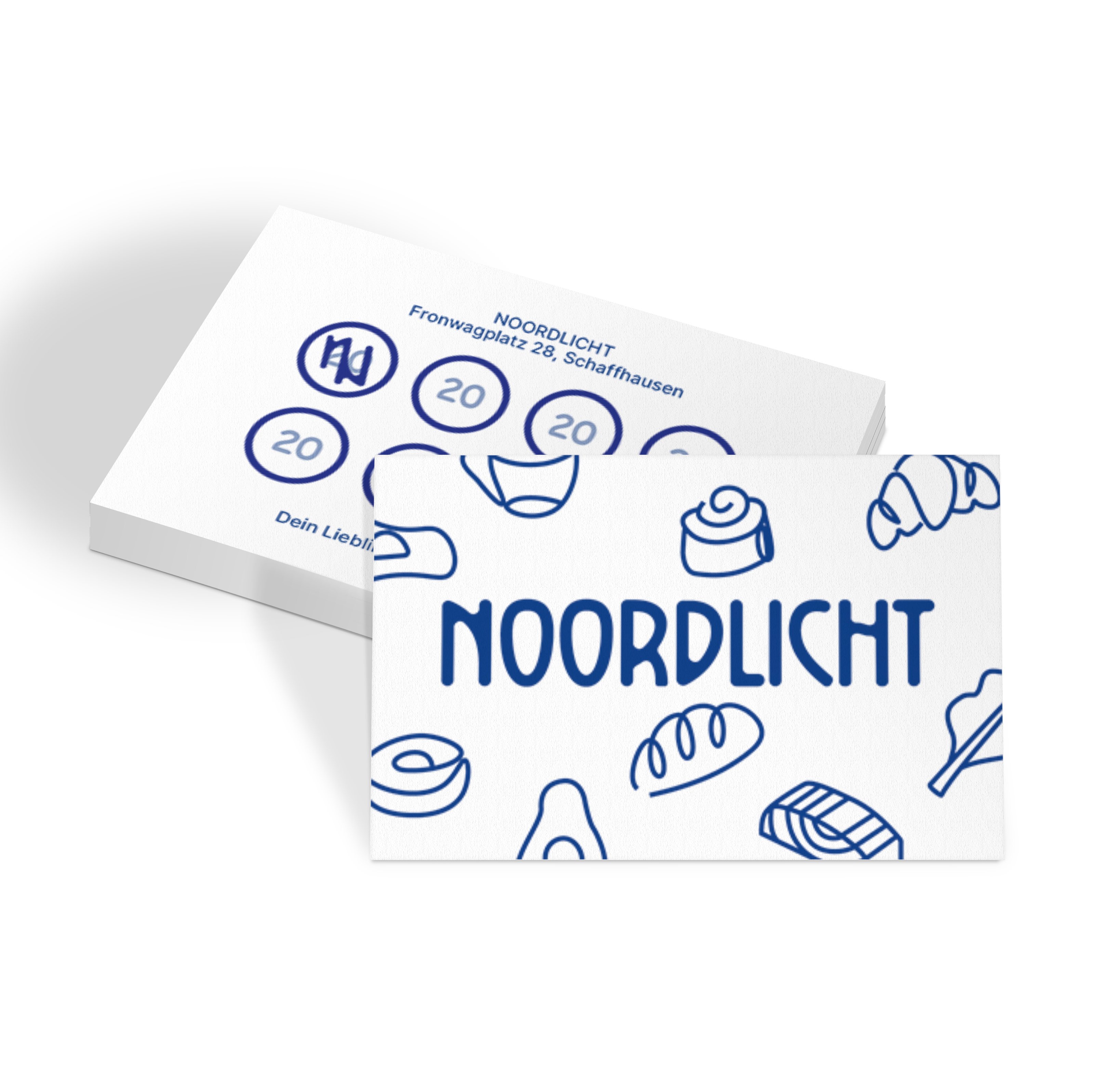 Stamp Card Mockup
