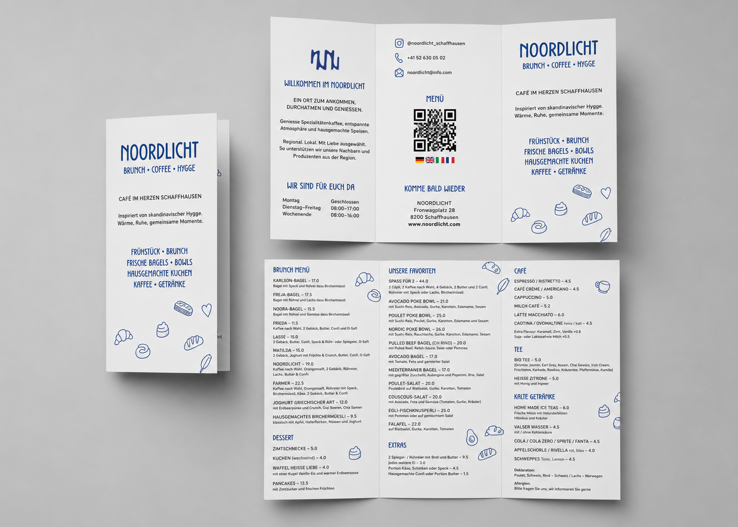 Menu Card Mockup