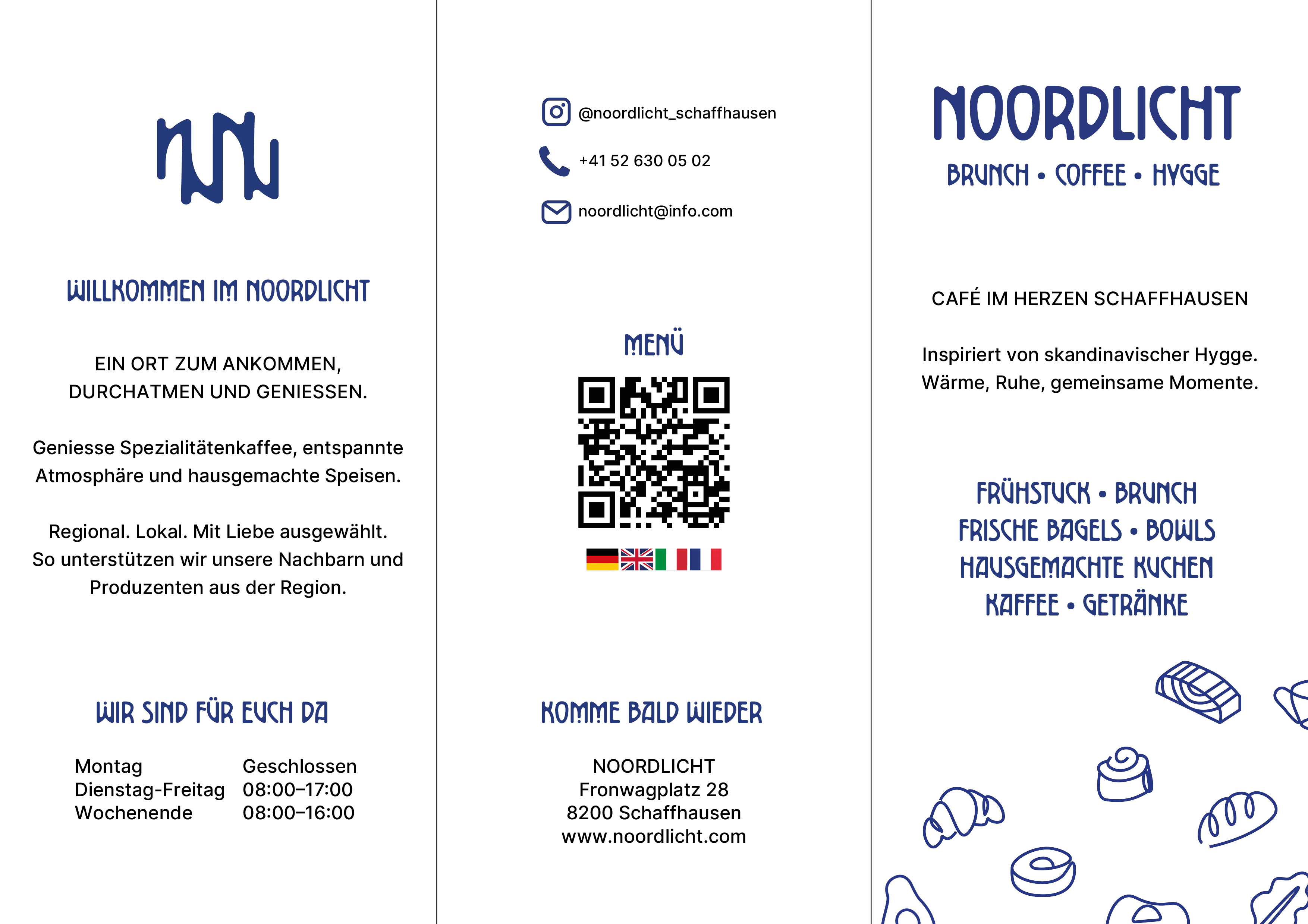 Menu Card Front