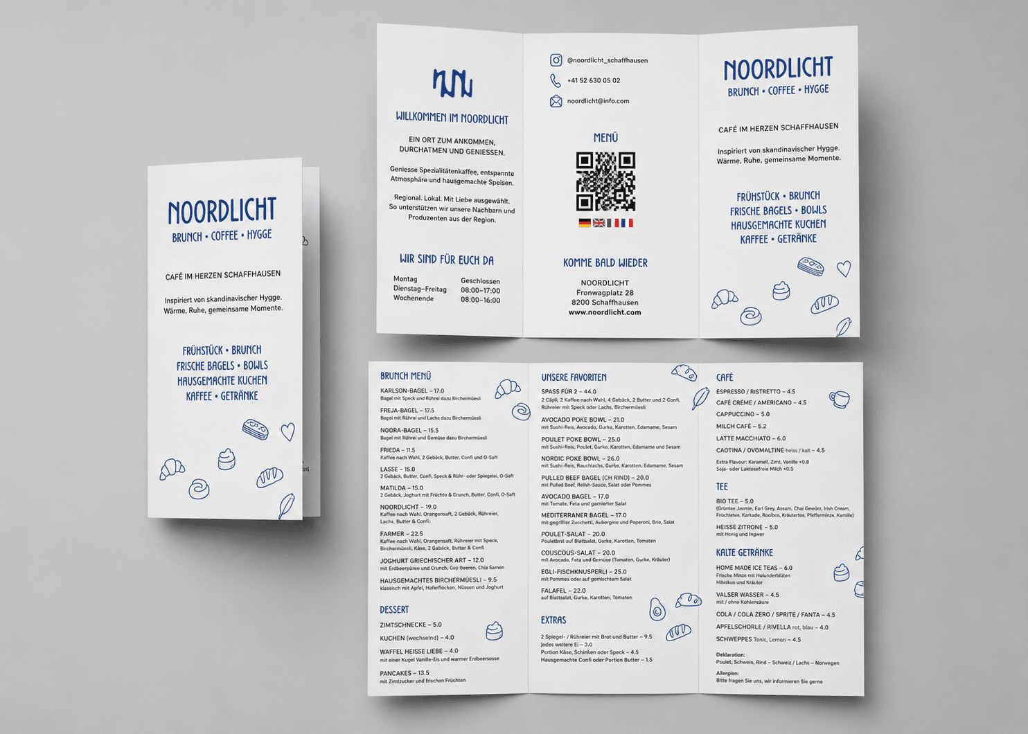 Menu Card Mockup
