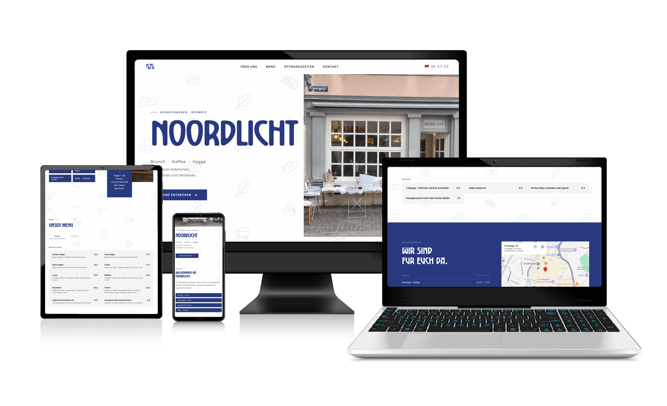 Noordlicht Website Mockup